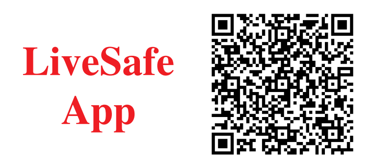 Live Safe App QR code
