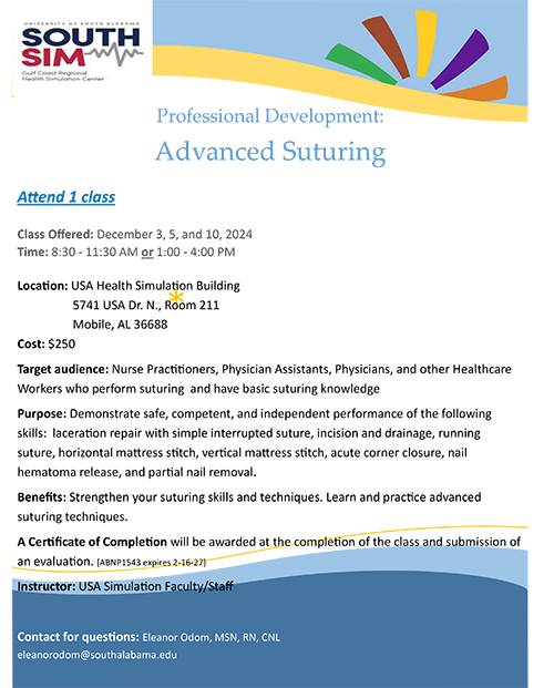 Advanced Sutures linked to an accessible PDF