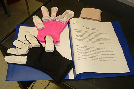 Hand Over Hand Gloves with Individual Fingers