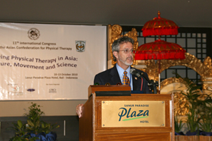 Dr. Fell speaks at Asia Confederation for Physical Therapy (ACPT) Conference in Bali, Indonesia