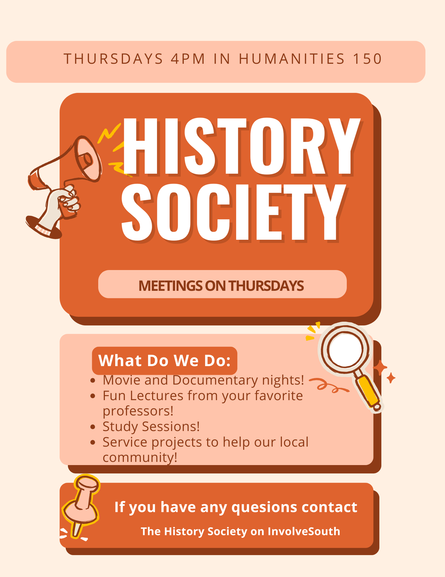 Hisotry SOciety 2025-6