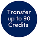 Transfer up to 90 credits