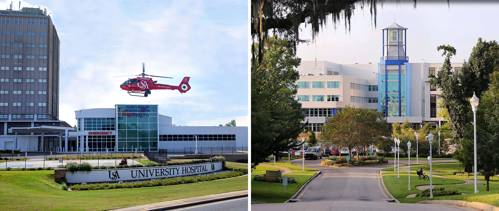 USA Health University Hospital and USA Health Children's & Women's Hospital