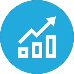 graph and arrow