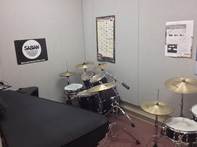 Drum Set/Vibraphone Percussion Practice Room