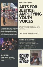 Arts for Justice poster thumbnail