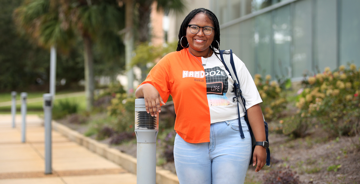 Kaylee Williams, a freshman from Biloxi, said the coronavirus kept her from visiting South Korea, but she hopes to learn how to speak the language as well as Spanish.  data-lightbox='featured'