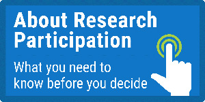 About Research Participation What you need to know before you decide